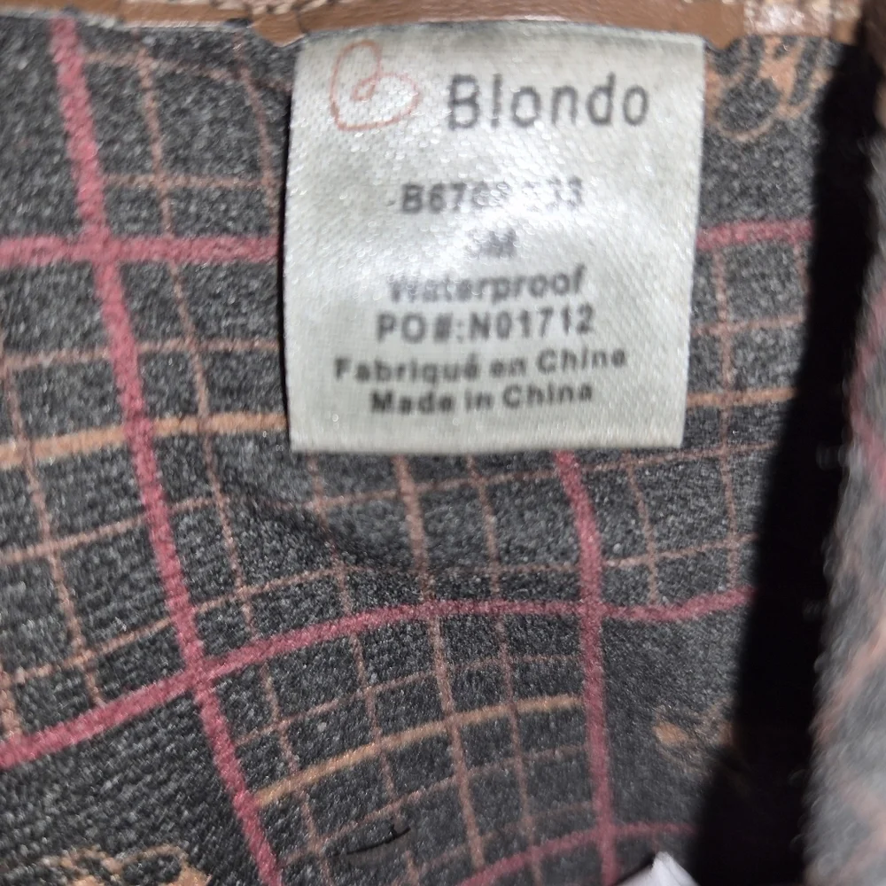 ​Blondo Valli 2.0 Brown Leather Waterproof Ankle Boots Women's Size 8M - Picture 3 of 8